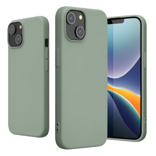 Husa Kwmobile pentru Apple iPhone 14, Silicon, Verde, 59079.172