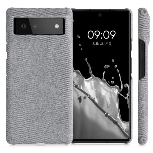 Husa Kwmobile pentru Google Pixel 6, Textil, Gri, 57795.25