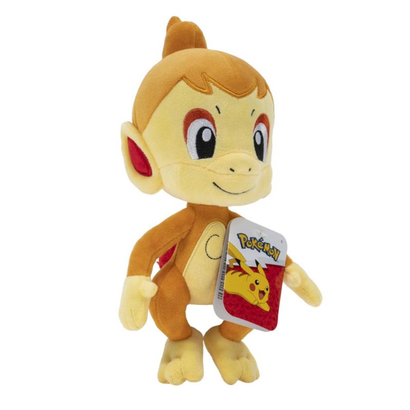 Jucarie de plus Pokemon, model Chimchar, 20 cm