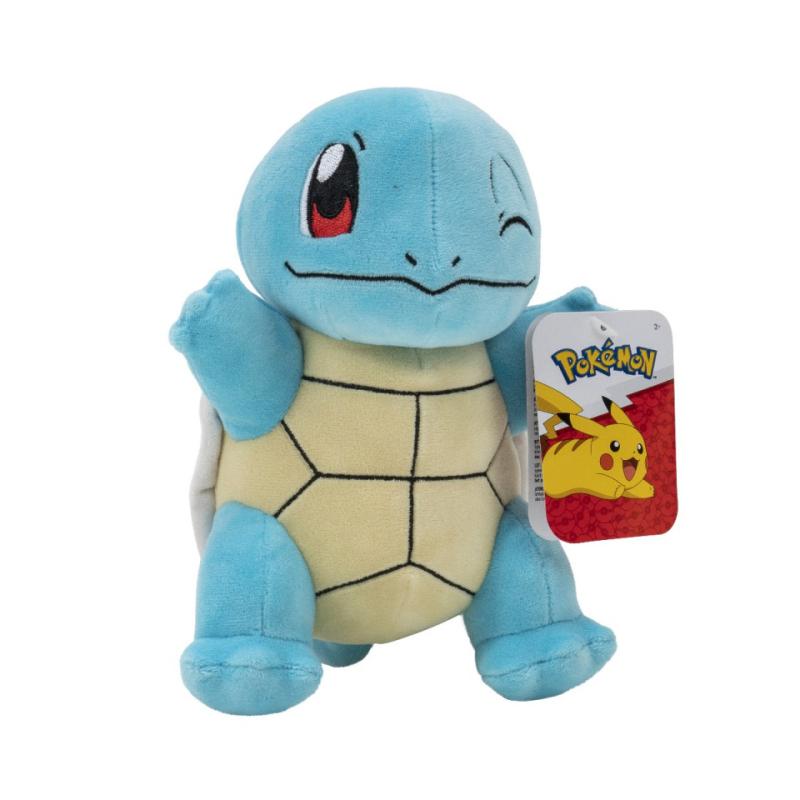 Jucarie de plus Pokemon, model Squirtle, 20 cm