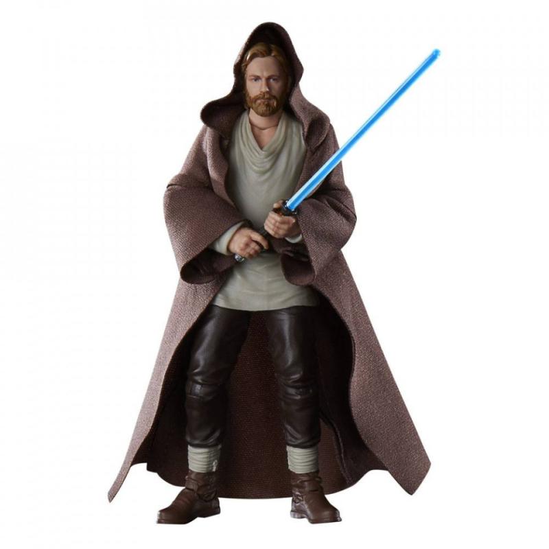 Figurina articulata Obi-Wan Kenobi Star Wars: Black Series (Wandering Jedi), 15 cm