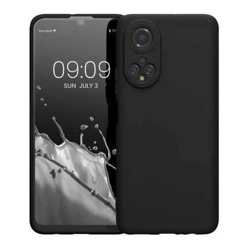 Husa Kwmobile pentru Honor X7, Silicon, Negru, 58420.47