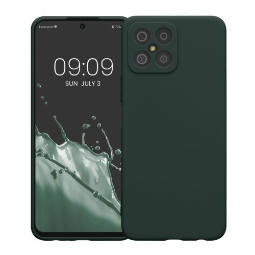 Husa Kwmobile pentru Honor X8, Silicon, Verde, 58396.169