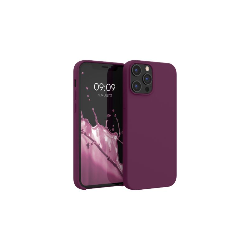 Husa pentru Apple iPhone 12 Pro Max, Silicon, Violet, 52644.187