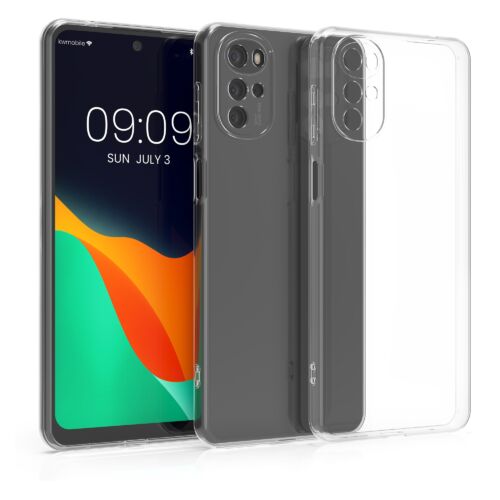 Husa Kwmobile pentru Motorola Moto G22, Silicon, Transparent, 58209.03