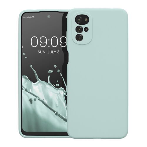 Husa Kwmobile pentru Motorola Moto G22, Silicon, Verde, 58207.200