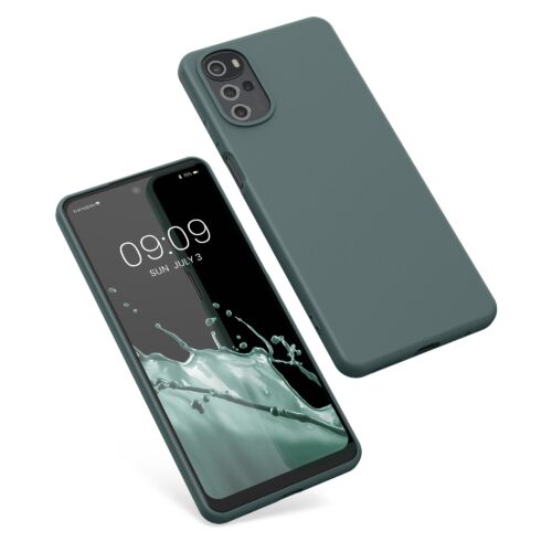 Husa Kwmobile pentru Motorola Moto G22, Silicon, Verde, 58208.171