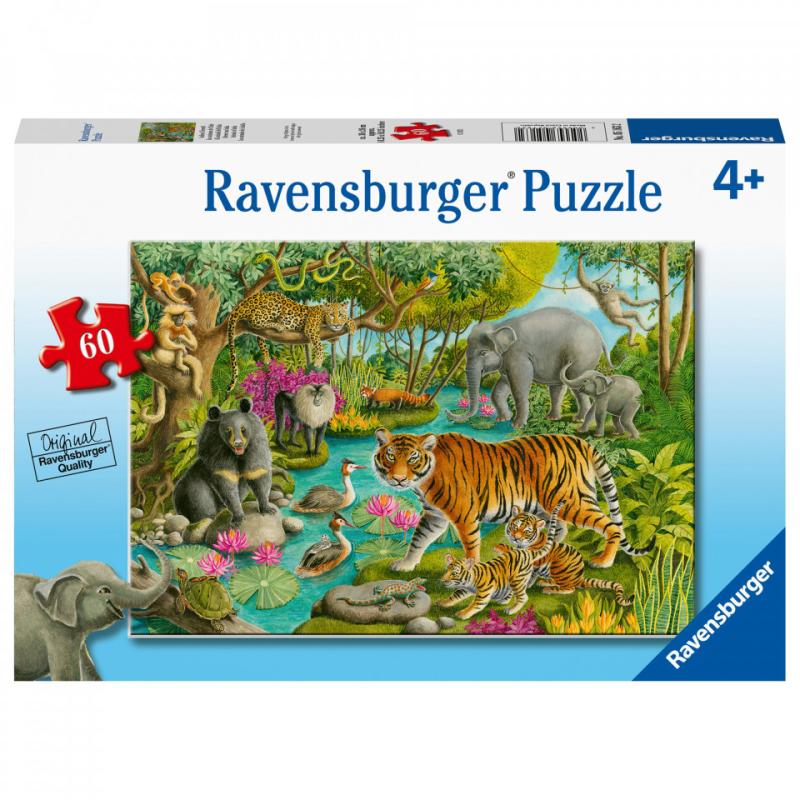 Puzzle Padure In India, 60 Piese