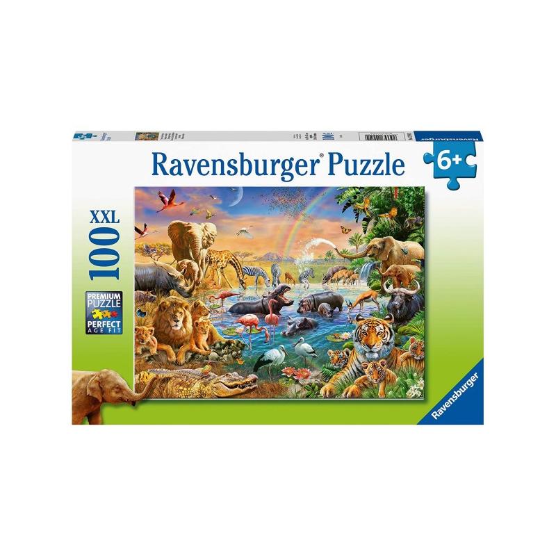 Puzzle Izvor In Jungla, 100 Piese