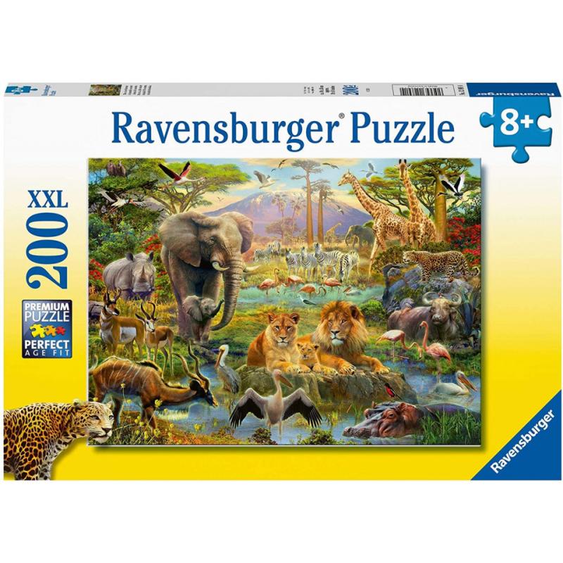 Puzzle Animale Din Savana, 200 Piese