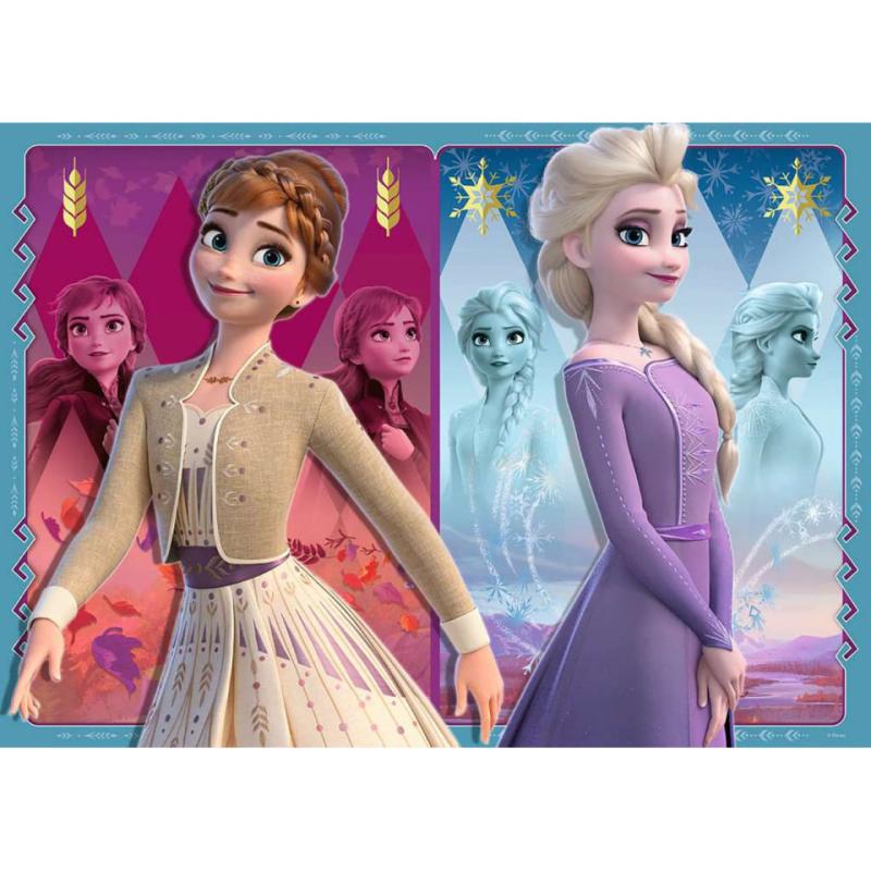 Puzzle Frozen II Elsa&Anna, 60 Piese