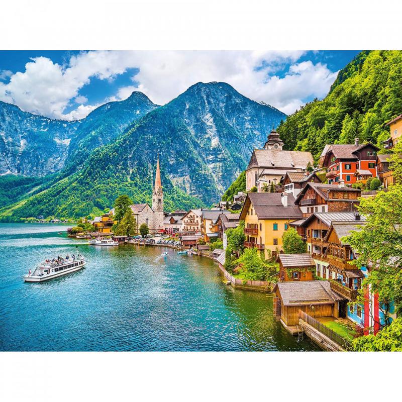 Puzzle Hallstatt Austria, 500 Piese