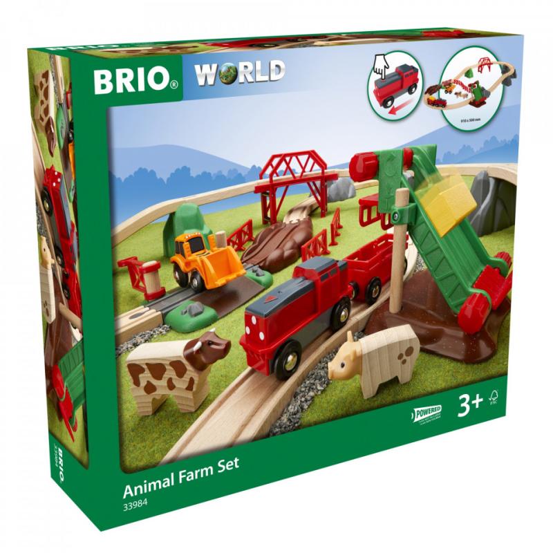 Brio - Set Animale De La Ferma