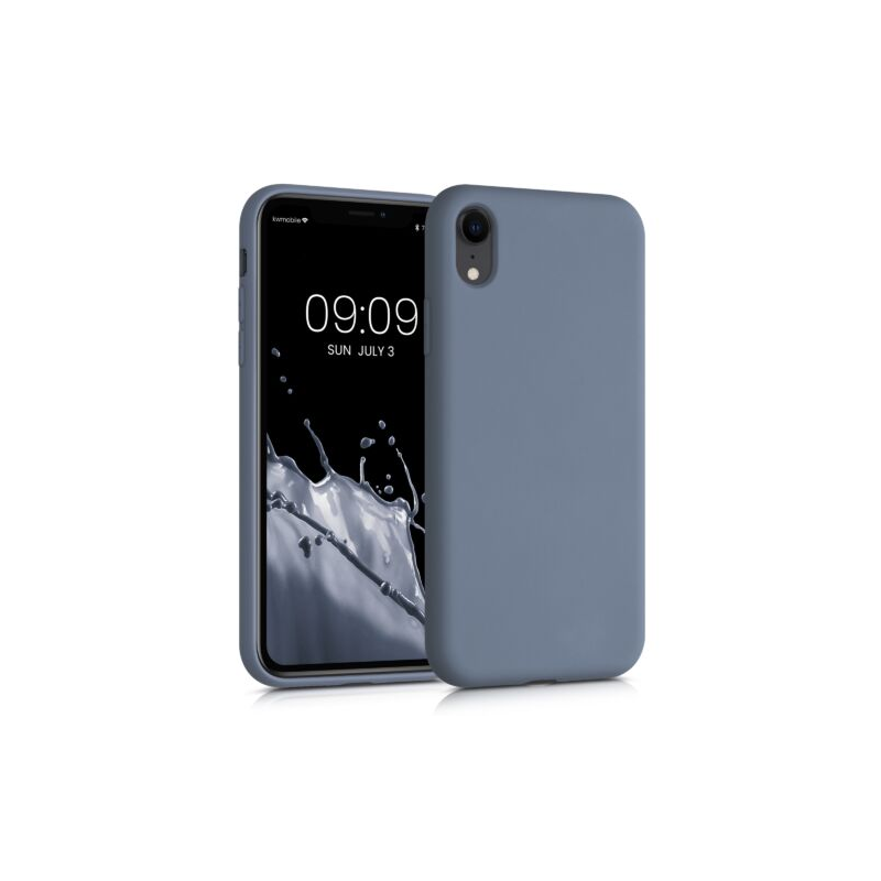 Husa pentru Apple iPhone XR, Silicon, Albastru, 49983.12