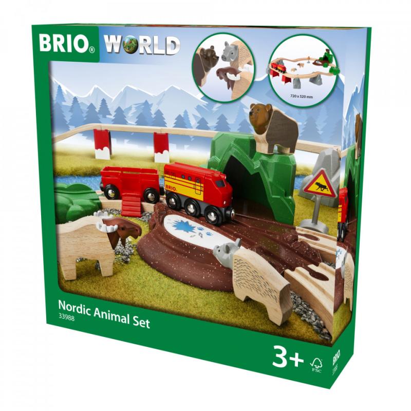 Brio - Set Animale Nordice