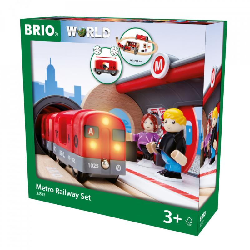 Brio - Set Metrou Pe Sine