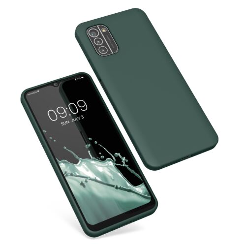 Husa Kwmobile pentru Nokia G21/G11, Silicon, Verde, 57530.169