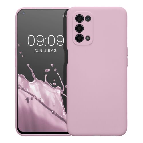 Husa Kwmobile pentru OPPO A74 5G/A54 5G, Silicon, Mov, 57571.140