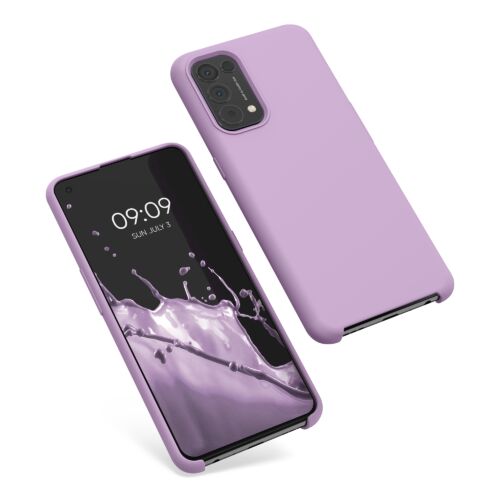 Husa Kwmobile pentru OPPO Find X3 Lite, Silicon, Mov, 55201.140