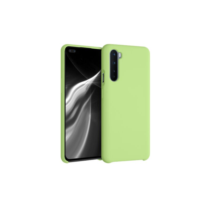 Husa pentru OnePlus Nord, Silicon, Verde, 51871.214