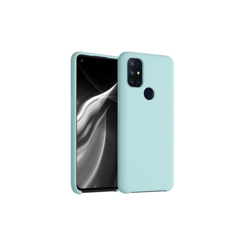 Husa pentru OnePlus Nord N10 5G, Silicon, Verde, 53890.71