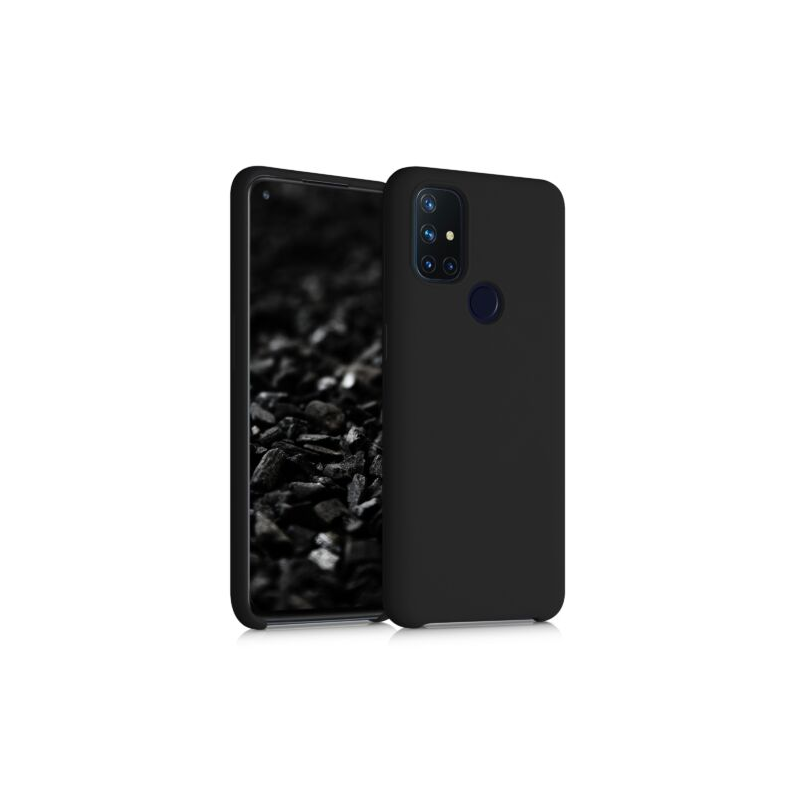 Husa pentru OnePlus Nord N10 5G, Silicon, Negru, 53890.01