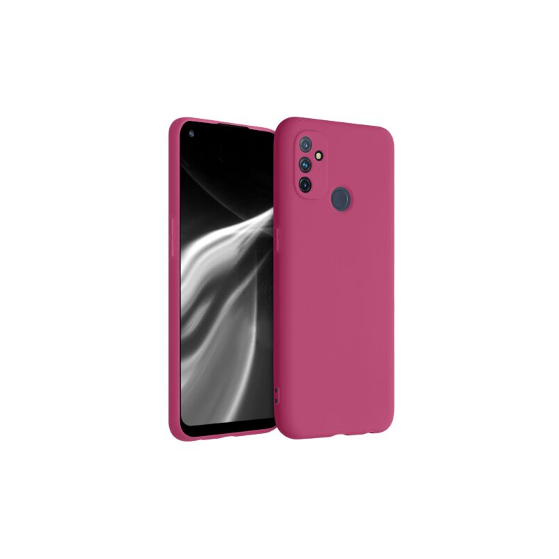 Husa pentru OnePlus Nord N100, Silicon, Roz, 53823.213