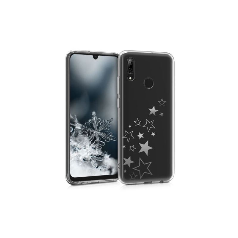 huse de telefon huawei p smart 2019 Husa pentru Huawei P Smart (2019), Silicon, Silver, 47389.30
