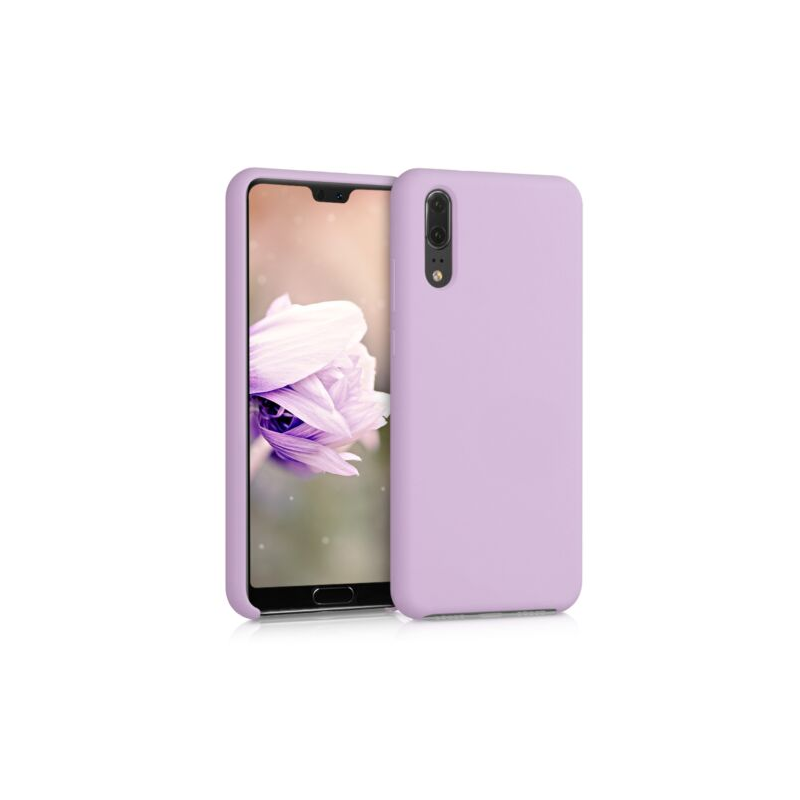 Husa pentru Huawei P20, Silicon, Mov, 45689.140