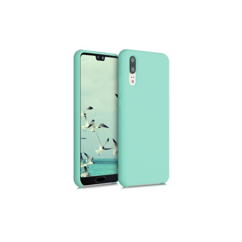 Husa pentru Huawei P20, Silicon, Verde, 45689.176