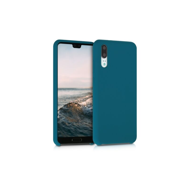 Husa pentru Huawei P20, Silicon, Verde, 45689.57