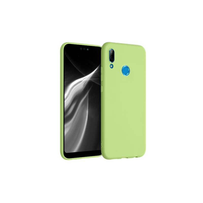 Husa pentru Huawei P20 Lite, Silicon, Verde, 44358.214