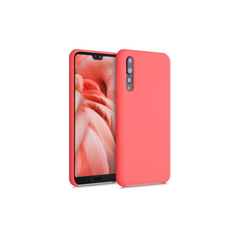 Husa pentru Huawei P20 Pro, Silicon, Coral, 47706.103