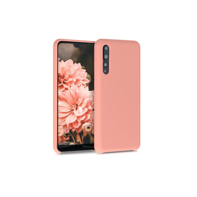 Husa pentru Huawei P20 Pro, Silicon, Rose Gold, 47706.56