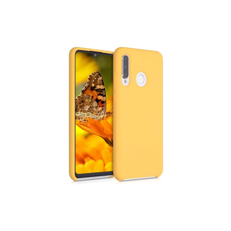 Husa pentru Huawei P30 Lite, Silicon, Portocaliu, 47510.191