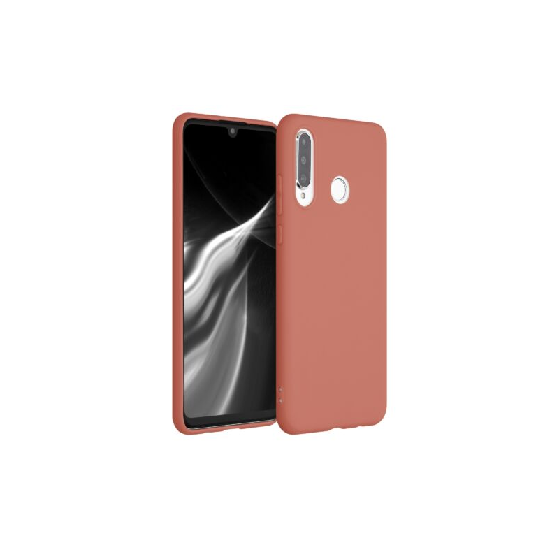 Husa pentru Huawei P30 Lite, Silicon, Portocaliu, 47499.215