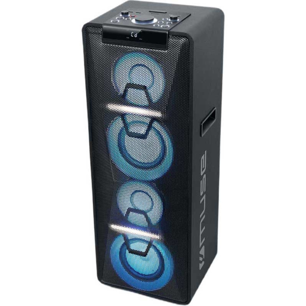 Sistem audio High Power Muse M-1950 DJ, 500W, Bluetooth, CD, USB, Microfon, Negru