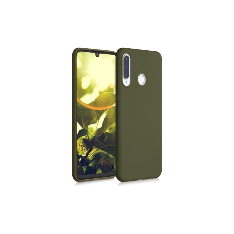 Husa pentru Huawei P30 Lite, Silicon, Verde, 47499.196