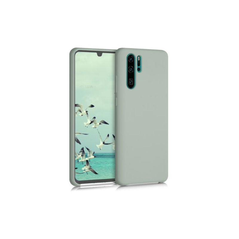 Husa pentru Huawei P30 Pro, Silicon, Verde, 47423.172