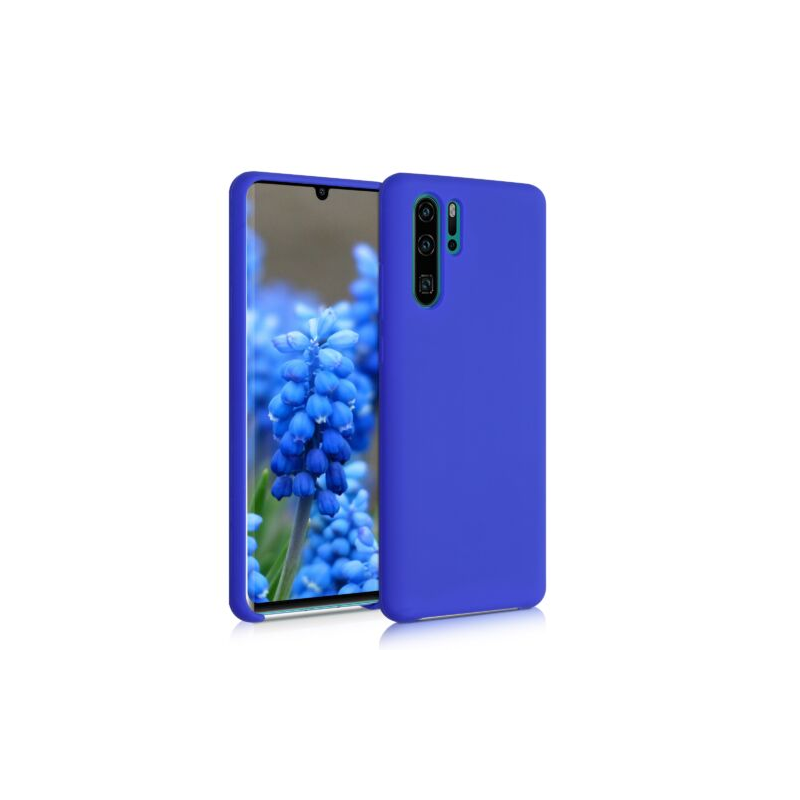 Husa pentru Huawei P30 Pro, Silicon, Albastru, 47423.134