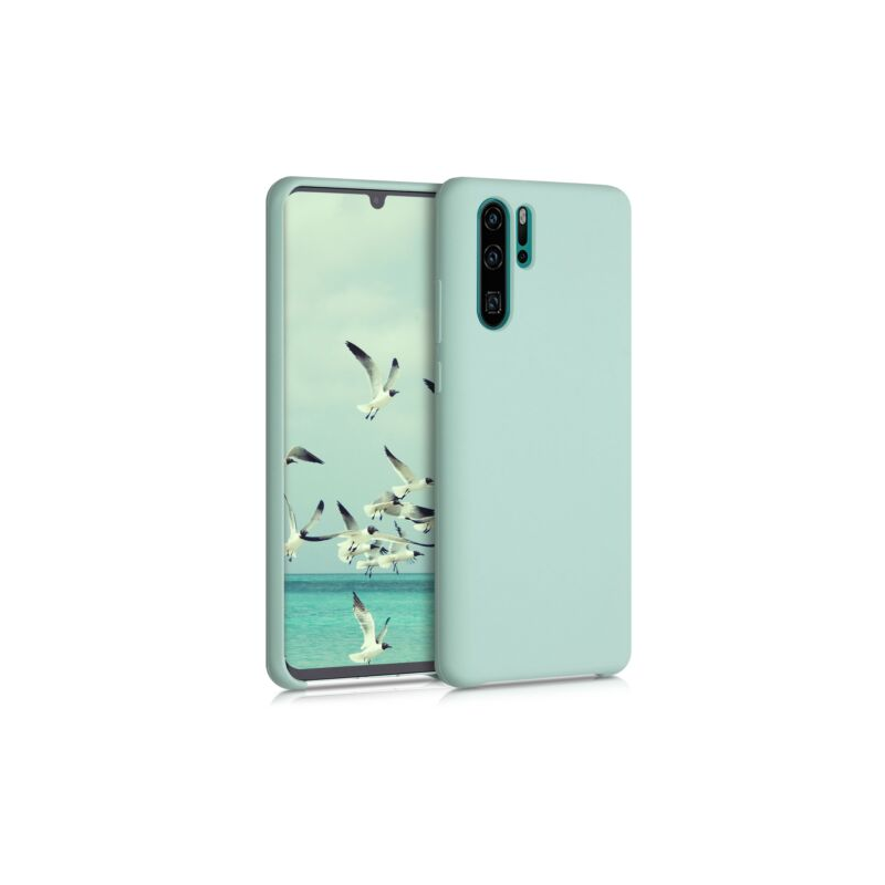 Husa pentru Huawei P30 Pro, Silicon, Verde, 47423.71