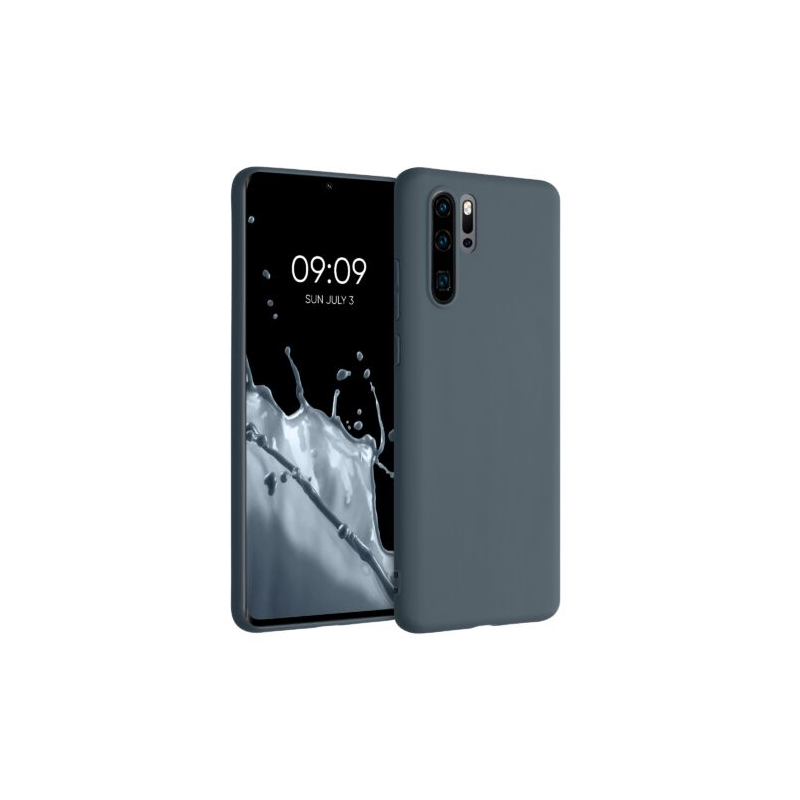 Husa pentru Huawei P30 Pro, Silicon, Albastru, 47419.202