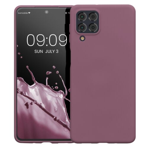 Husa Kwmobile pentru Samsung Galaxy M53 5G, Silicon, Violet, 58043.167