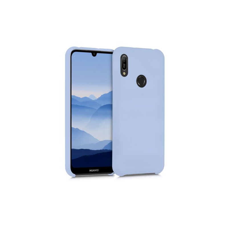 Husa pentru Huawei Y6 (2019), Silicon, Albastru, 50685.58