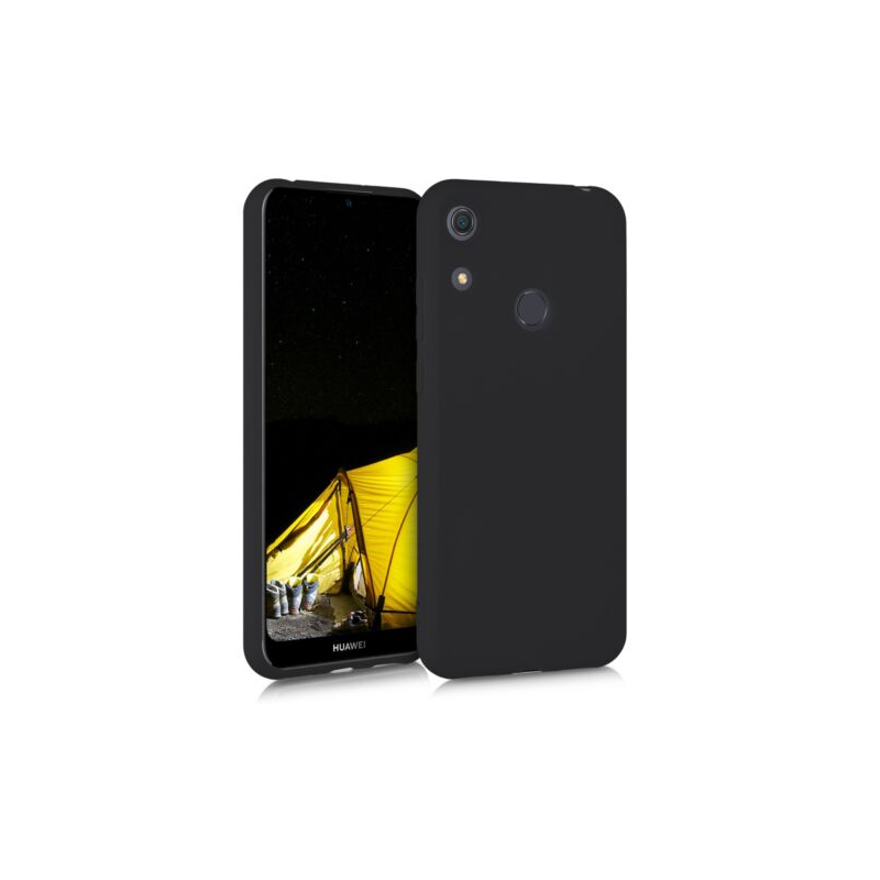 Husa pentru Huawei Y6s (2019), Silicon, Negru, 52531.47