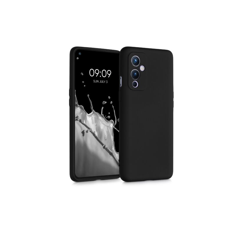 Husa pentru OnePlus 9, Silicon, Negru, 55348.47, Kwmobile