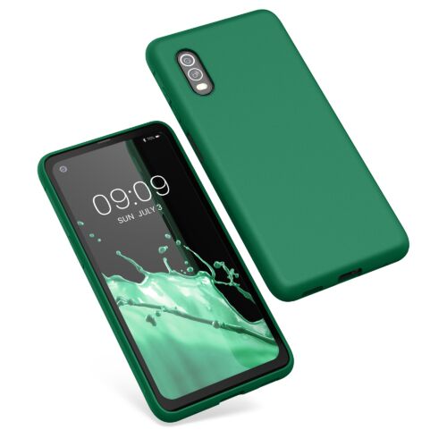 Husa Kwmobile pentru Samsung Galaxy Xcover Pro, Silicon, Verde, 53154.227