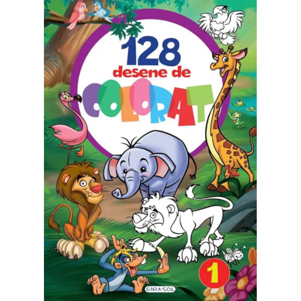 128 desene de colorat 1