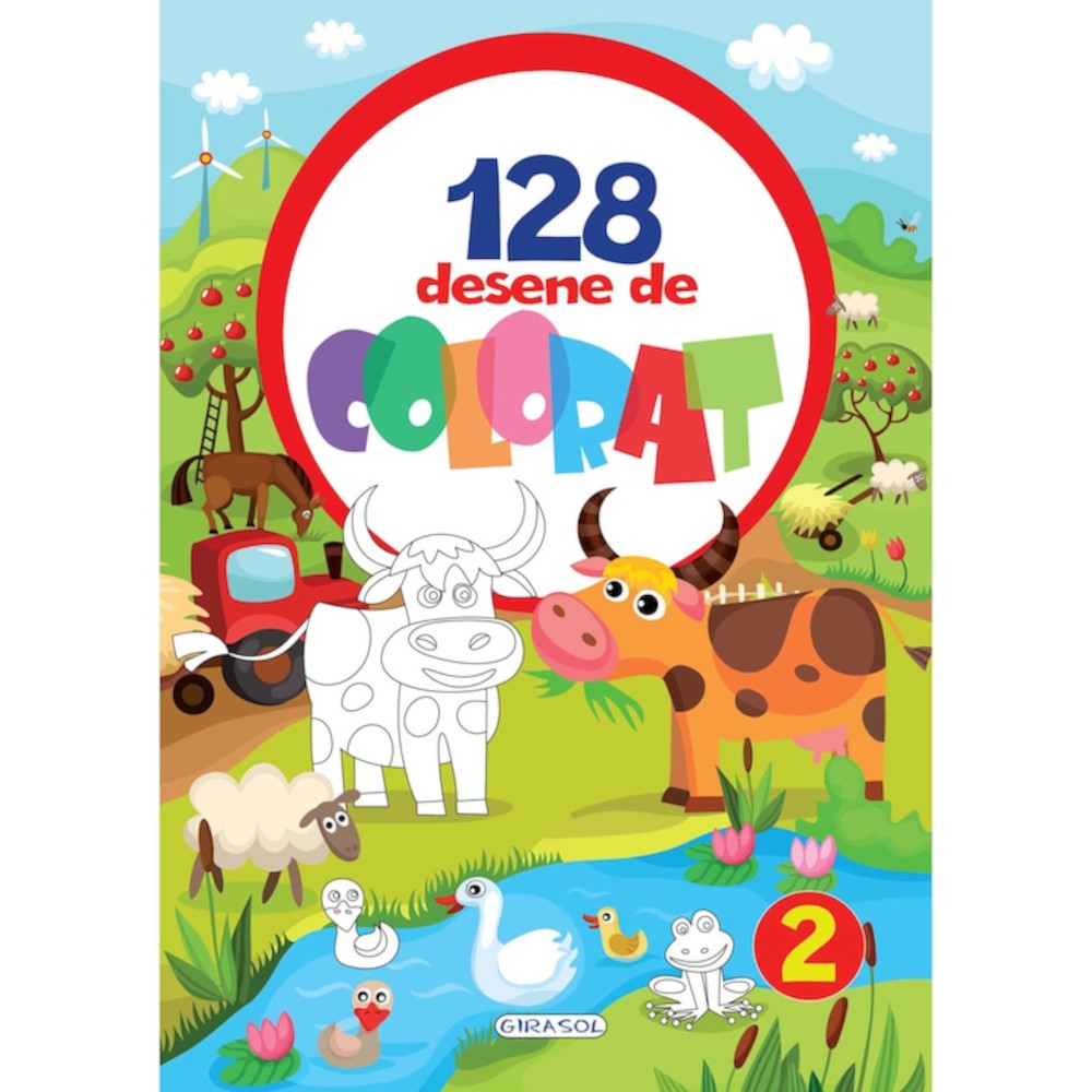 128 desene de colorat 2