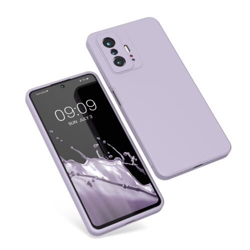 Husa Kwmobile pentru Xiaomi 11T/11T Pro, Silicon, Mov, 56573.192